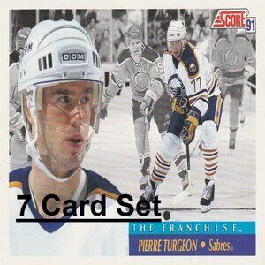 Pierre Turgeon Hockey Card Collection